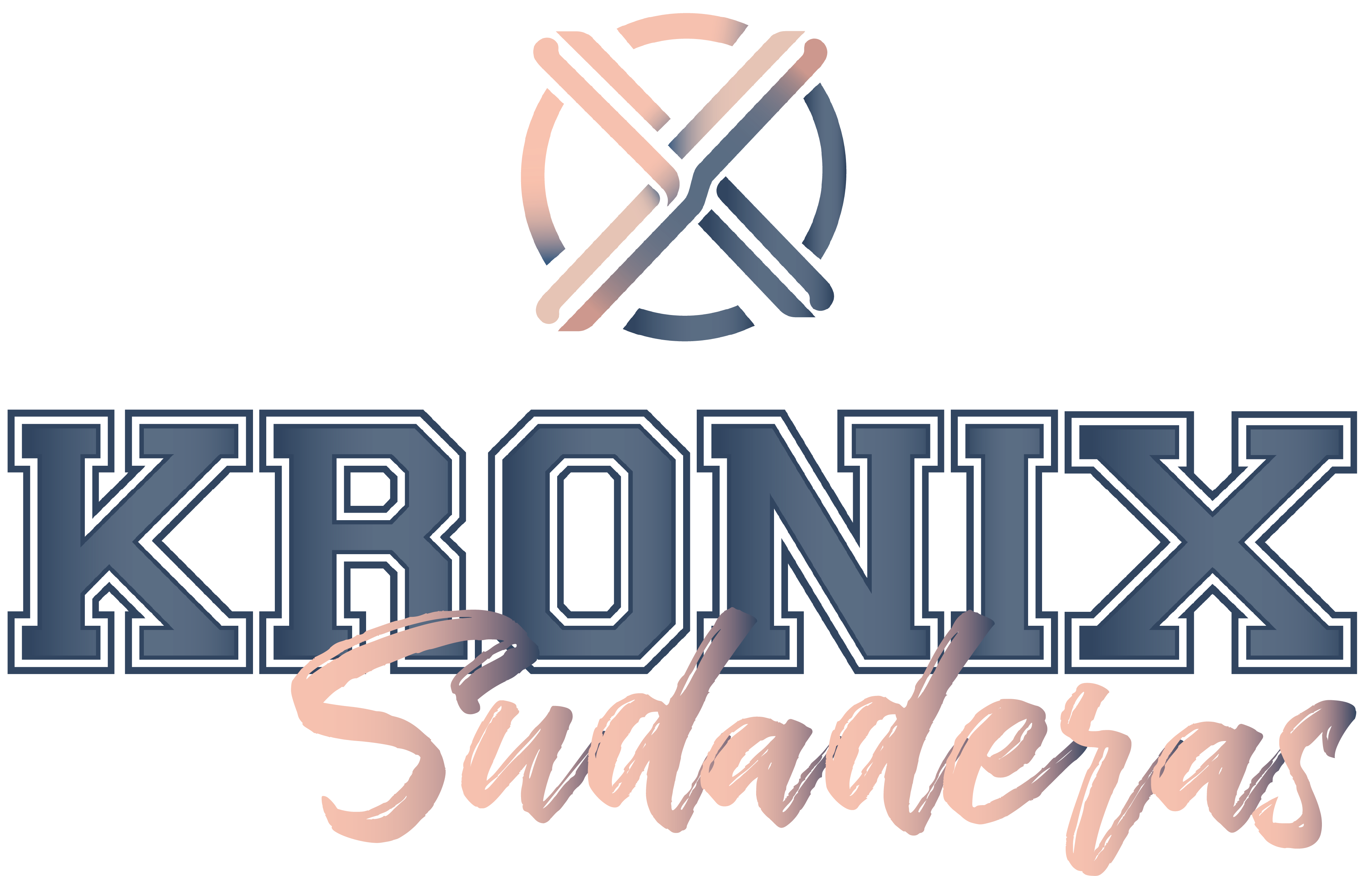 Logotipo de Kronix, empresa quese dedica a la venta de sudaderas personalizadas de grupos, colegios, institutos, eventos y viajes fin de curso